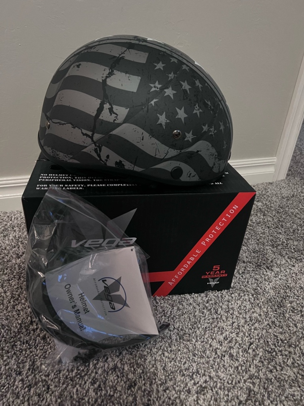 Vega Warrior Half Helmet